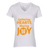 Heavy Cotton Women's V-Neck T-Shirt Thumbnail